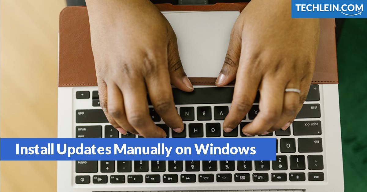 Install Updates Manually on Windows