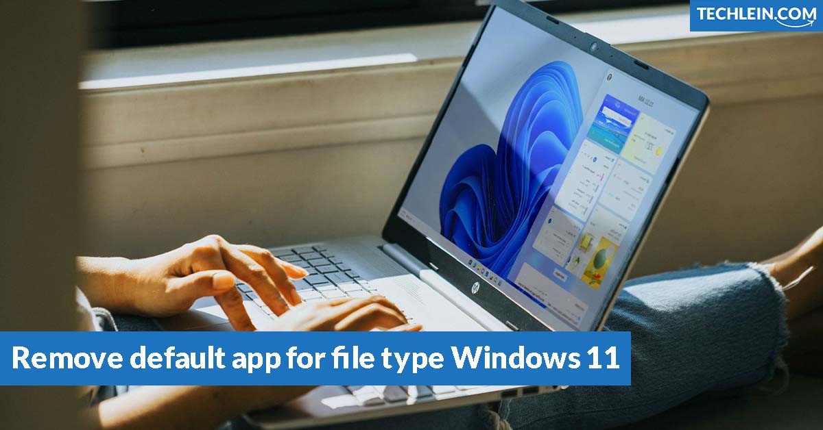 Remove default app for file type Windows 11