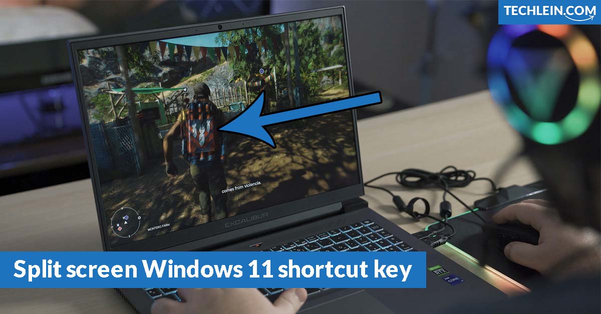 Split screen Windows 11 shortcut key