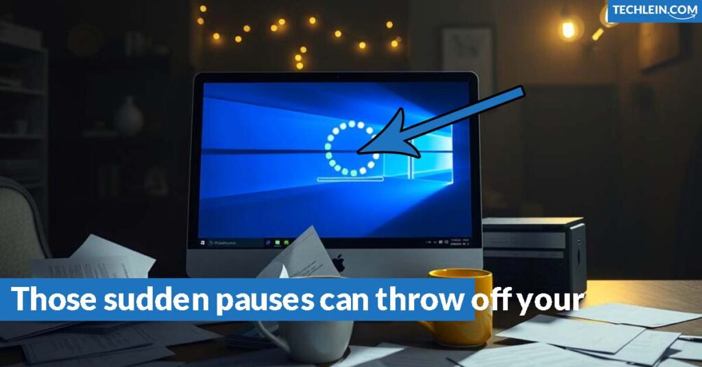 Those sudden pauses can throw off your day