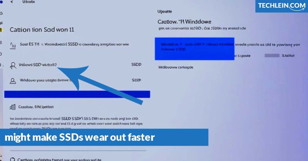 might make SSDs wear out faster