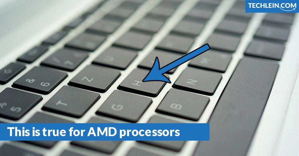 This is true for AMD processors