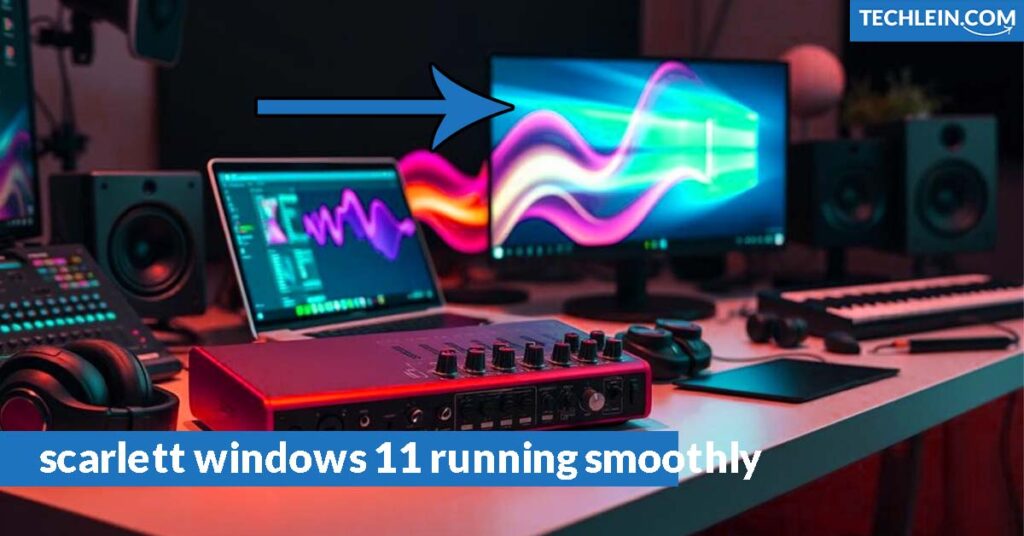 scarlett windows 11 running smoothly