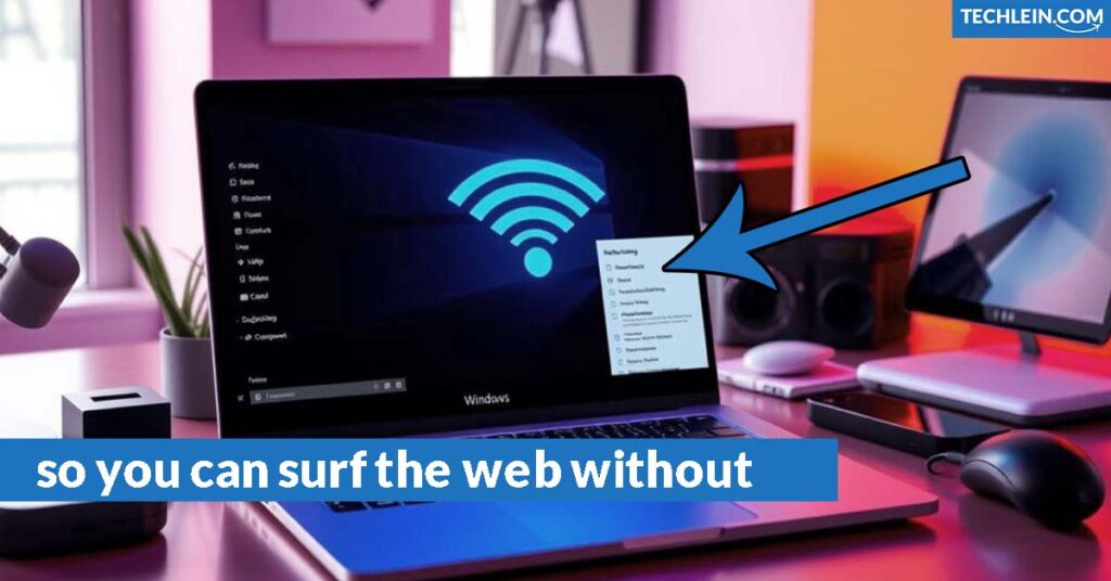 so you can surf the web without cables