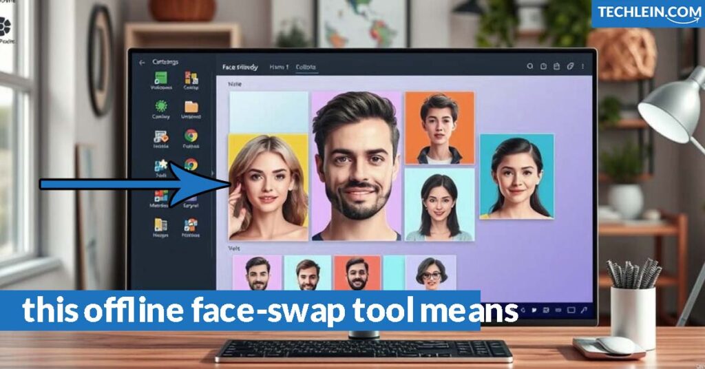 this offline face-swap tool means