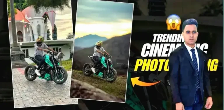 Cinematic Photo Editing Online Free