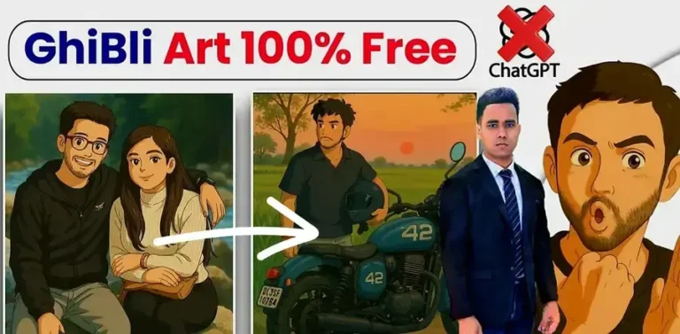 How To Make Studio Ghibli Style Image FREE