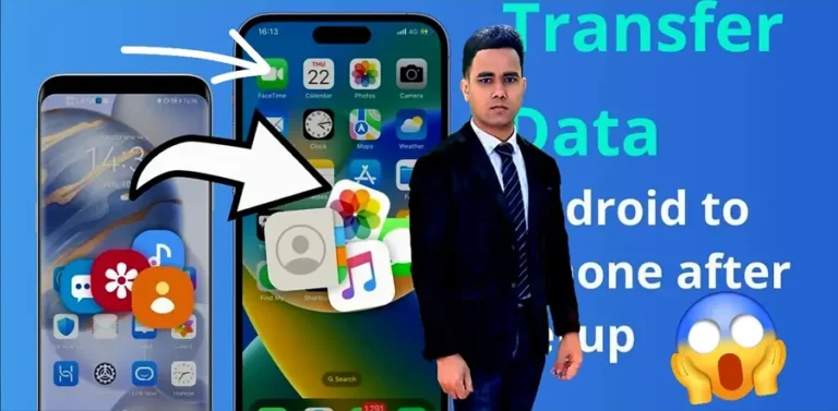 Transfer Data From Android To Iphone After Setup
