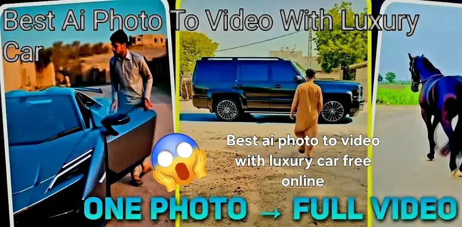 Best Ai Photo To Video With Luxury Car Free Online