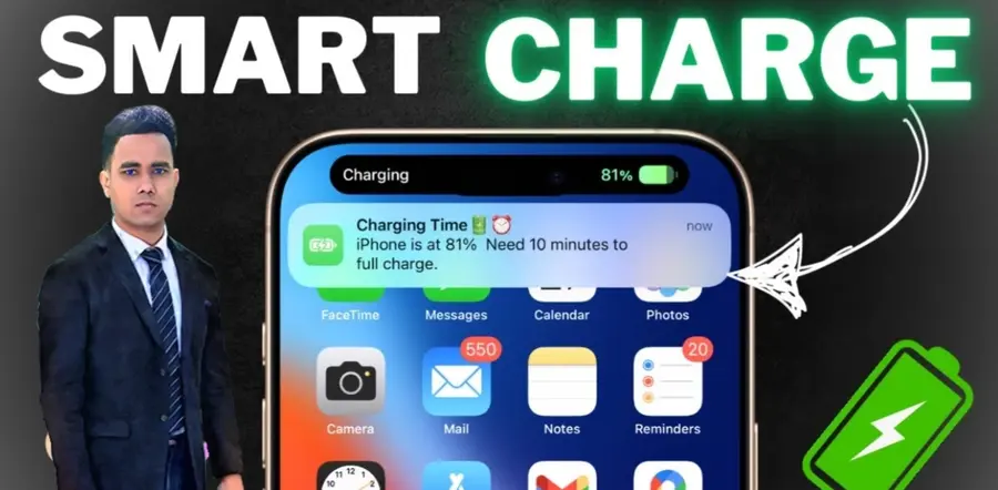 iPhone Charge Time Shortcut