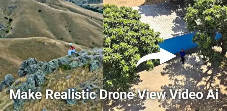 Make Realistic Drone View Video Ai Online Free