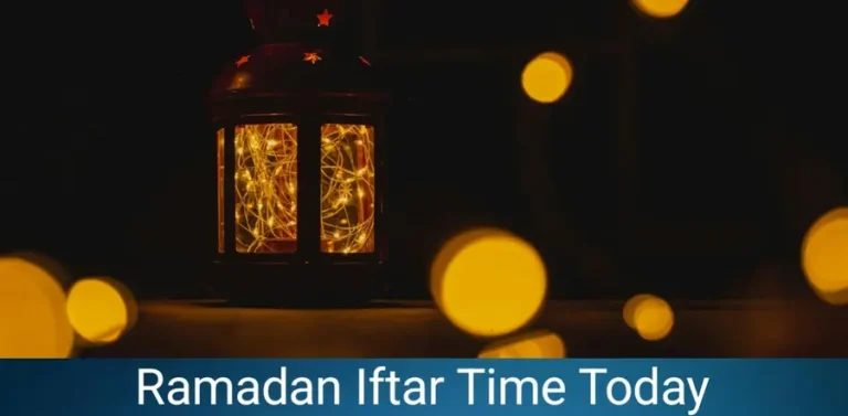Ramadan Iftar Time Today